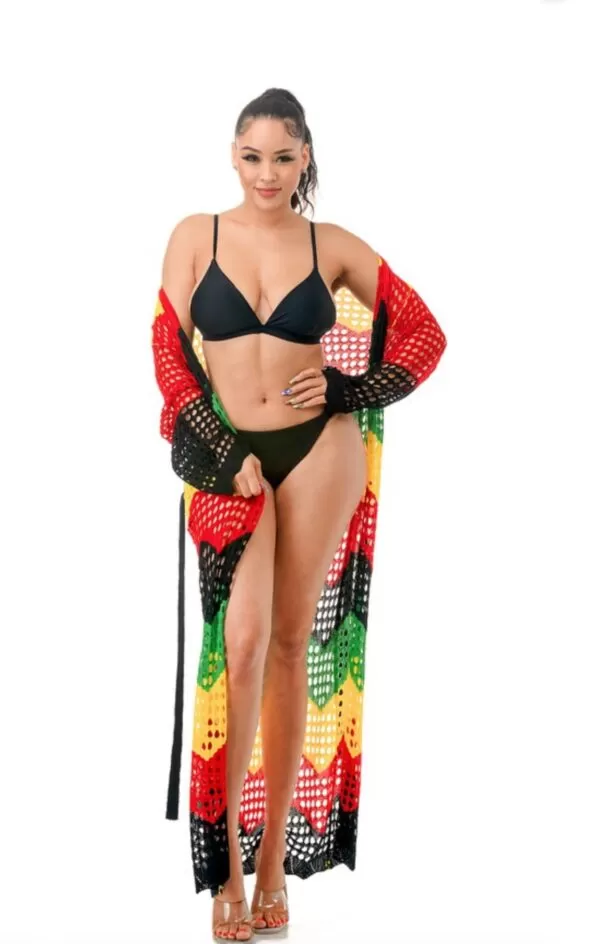 Afrocentric Crochet Duster - Image 2