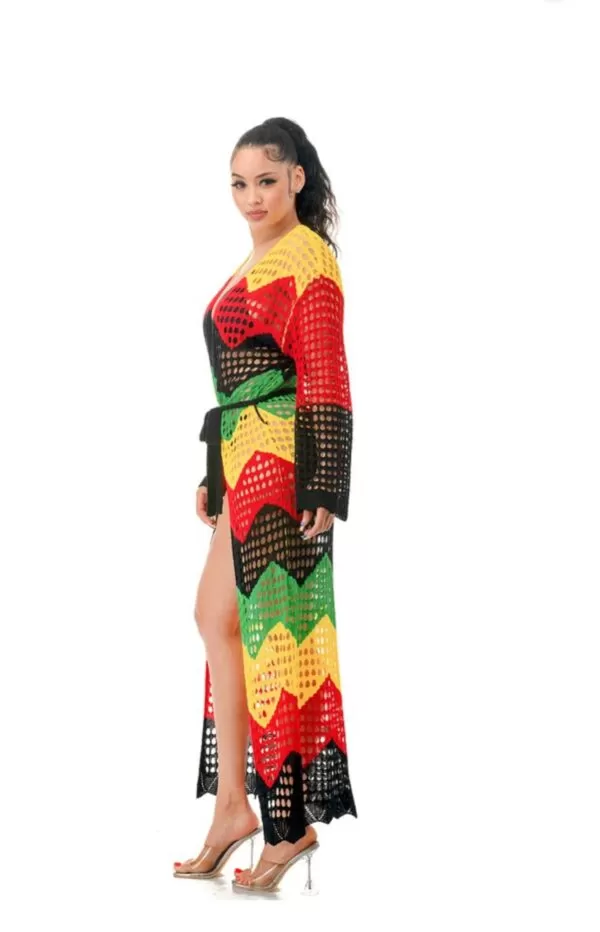 Afrocentric Crochet Duster - Image 4