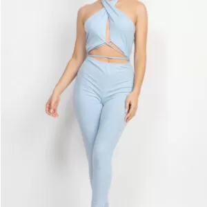 Halter Style Knit Jumper