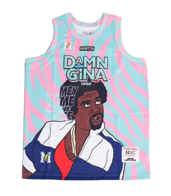 Damn Gina Basketball Jersey