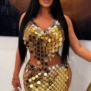 Goldie 2pc Skirt Set
